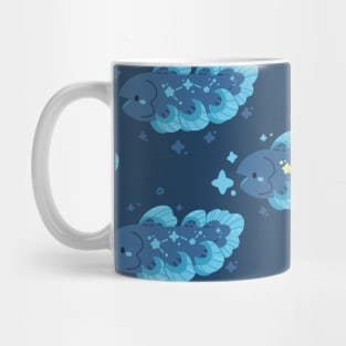 Starry Coelacanth (Dark Mode) Mug